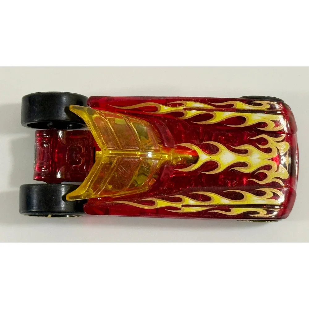 Hot Wheels Paradox Toy Car Kids 1:64 Red Translucent Flame X-Raycers Series